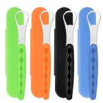 4-Pack Medical Grade Metal Tongue Scraper with Travel Case for Adults and Kids